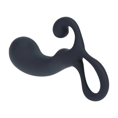 Silikonowy Masażer Prostaty Bulb With Loop Rozmiar M Czarny