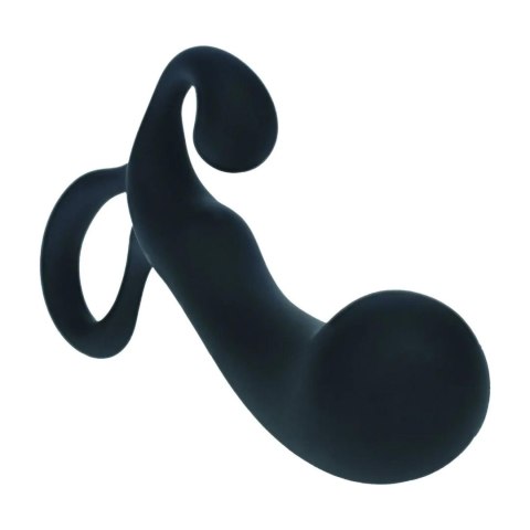 Silikonowy Masażer Prostaty Bulb With Loop Rozmiar M Czarny