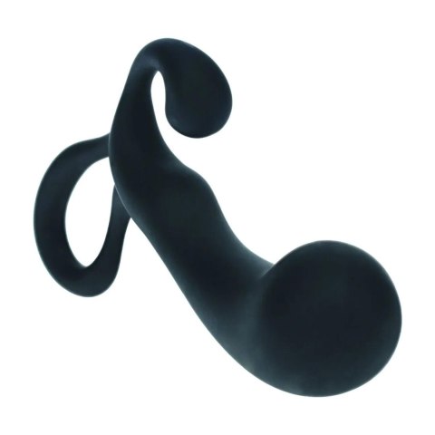 Silikonowy Masażer Prostaty Bulb With Loop Rozmiar S Czarny