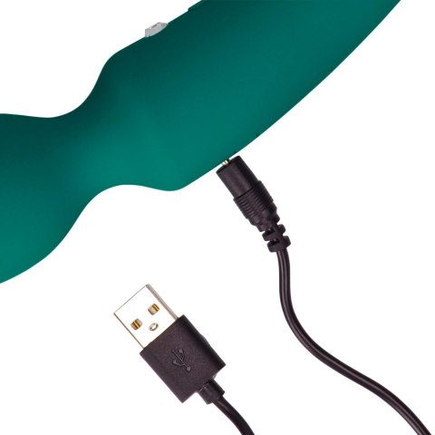Masażer Double-Sided Wand 10 Trybów Wibracji USB Ładowany Dwustronny