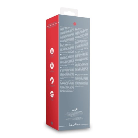 Wibrator Króliczek Z Ruchem Palców Na Punkt G Silikonowy USB - LOVELINE Fingering Motion Rabbit Vibrator