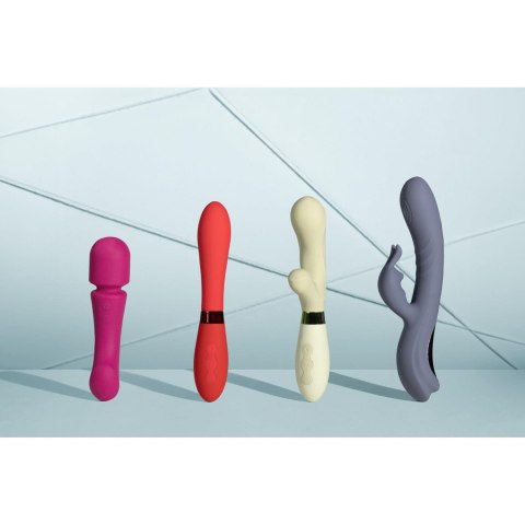 Wibrator Króliczek Z Ruchem Palców Na Punkt G Silikonowy USB - LOVELINE Fingering Motion Rabbit Vibrator