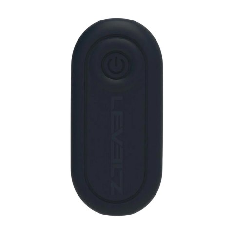 Dual Motor Remote Control Dual Motor Vibrating Liquid Silicone Prostate Stimulator - Black