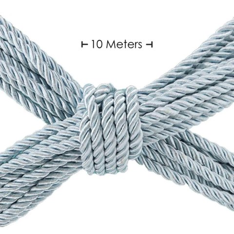 Lina Do Bondage Polyester 10 M Błękitna