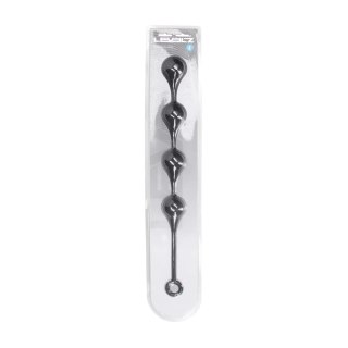 Kulki analne czarne XL 50mm Silicone Waterdrop Anal Balls