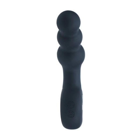 Wibrujący masażer prostaty czarny SHOTS