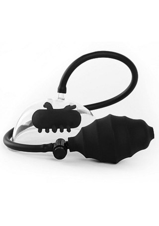Pompka waginalna wibrująca czarna Vibrating Pussy Pump SHOTS
