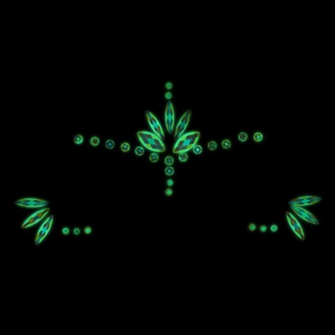 Biżuteria na twarz Body Jewelry Stickers Face