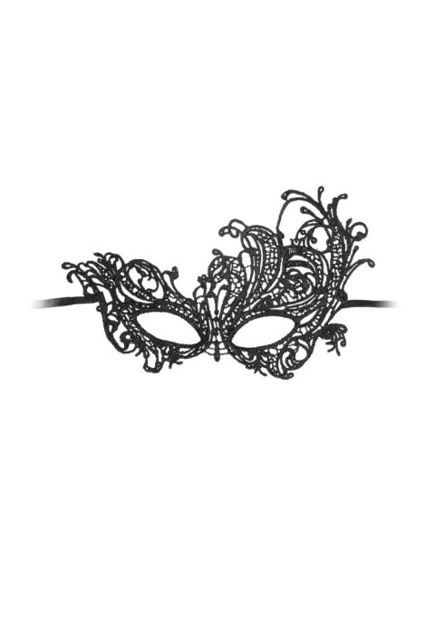 Maska ozdobna czarna Lace Eye Mask Royal