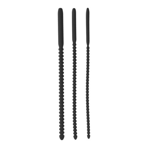 Zestaw dilatorów do cewki moczowej czarne Silicone Dilator Set SHOTS