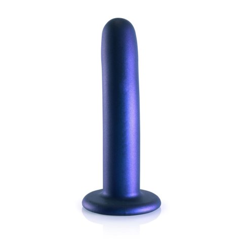 Dildo granatowe do STRAP-ON 14.5cm Smooth Silicone G-Spot Dildo SHOTS