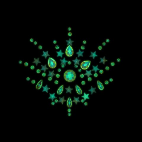 Biżuteria do dekoldu Body Jewelry Stickers Chest