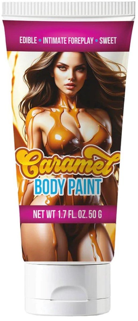 Farbka do ciała o smaku karmelu Bodypaint Caramel 50ml