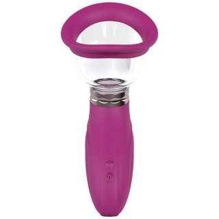 Pompka do piersi i waginy różowa DELIGHTFUL Vulva & Breast Pump