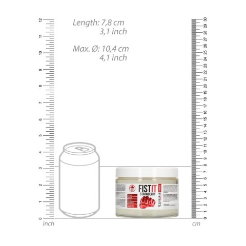 Lubrykant zapachowy gęsty truskawka FIST IT 500ml