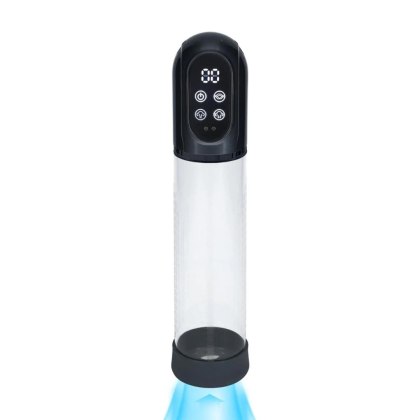 Engage - Automatic Waterproof Penis Pump and Masturbator - Gun Metal