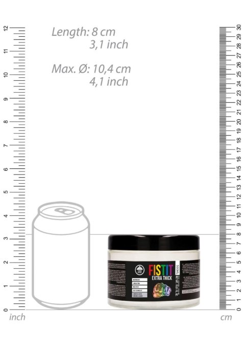 Lubrykant do fistingu gęsty Fist It Rainbow 500ml