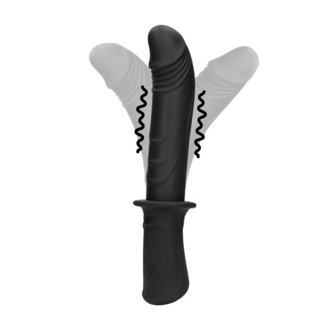 Maszyna Erotyczna Wibracyjna Czarna - Hand Held Vibrating Sex Machine