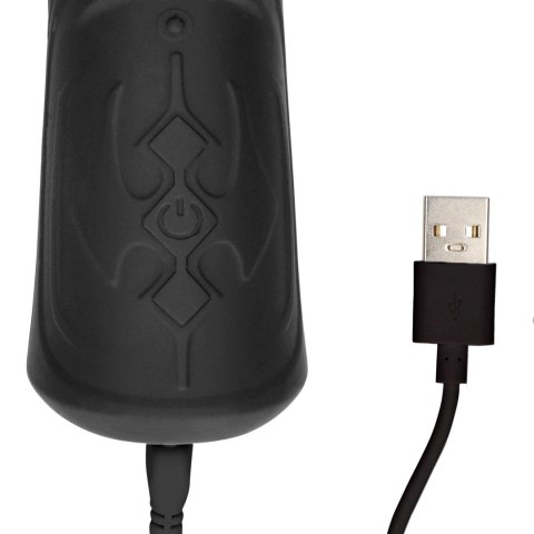 Maszyna Erotyczna Wibracyjna Czarna - Hand Held Vibrating Sex Machine