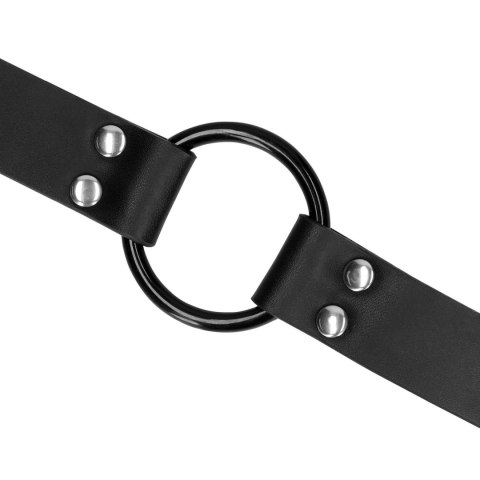Rozwieracz do ust z klamerkami na sutki O-Ring Gag with Nipple Clamps