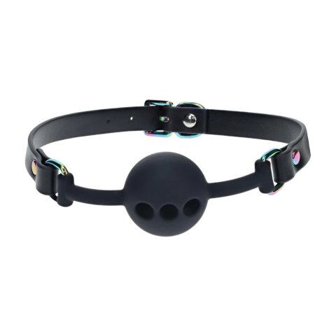 Knebel czarny Venice Collection Silicone Ball Gag