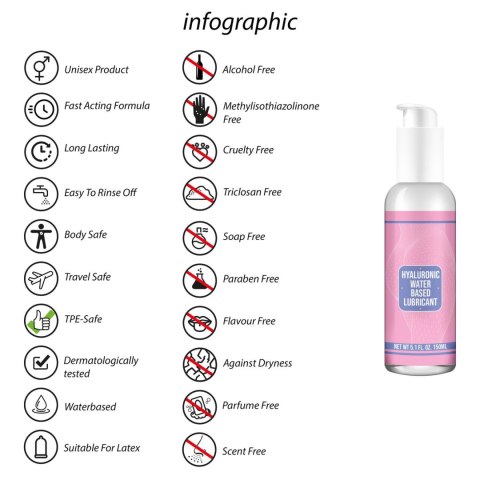 Lubrykant wodny z kwasem hialuronowym 150ml
