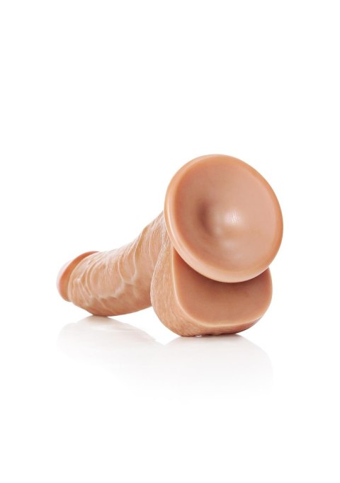 Dildo realistyczne zakrzywione opalone 20.5cm REALROCK