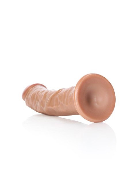 Dildo realistyczne z przyssawką zakrzywione naturalne 20.5cm REALROCK SHOTS