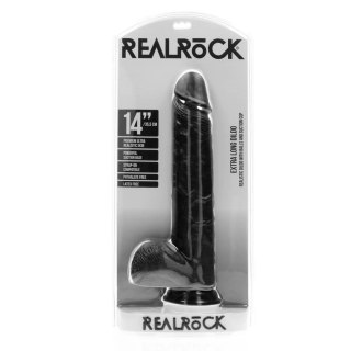Dildo z przyssawką cieliste 35.5cm REALROCK SHOTS