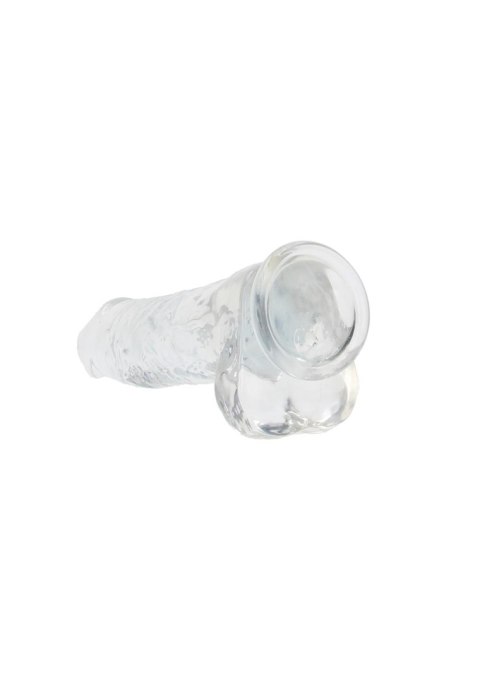 Dildo silikonowe przeźroczyste 25.4cm Crystal Clear Dong REALROCK SHOTS