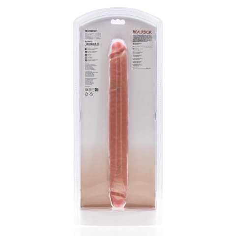 Dildo podwójne cieliste 35.5cm Slim Double Ended Dong SHOTS