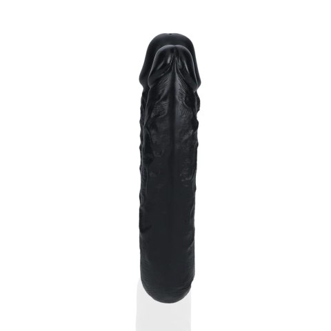 Dildo podwójne czarne 12.7cm U Shaped Double Dildo REALROCK SHOTS