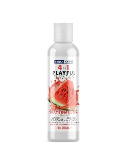 Lubrykant smakowy arbuz 4in1 SWISS NAVY 30ml