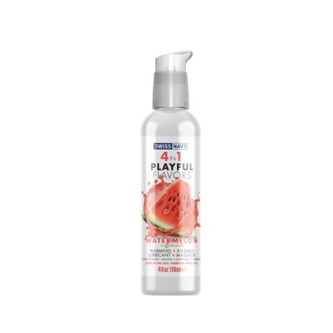 Lubrykant smakowy arbuz 4in1 SWISS NAVY 118ml