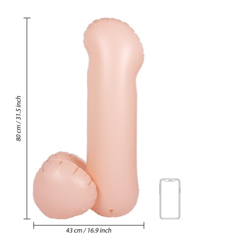 Nadmuchiwany Penis Blow-Up Dick 80 Cm