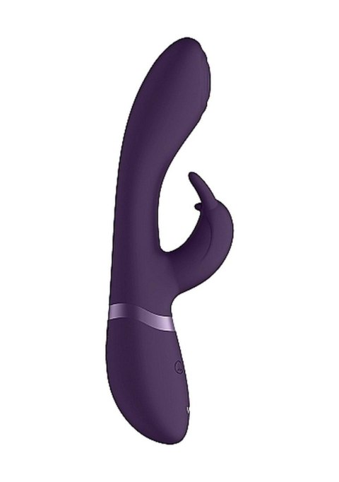 Wibrator Króliczek Impulsowy 3 Silniki USB Fioletowy - VIVE Cato