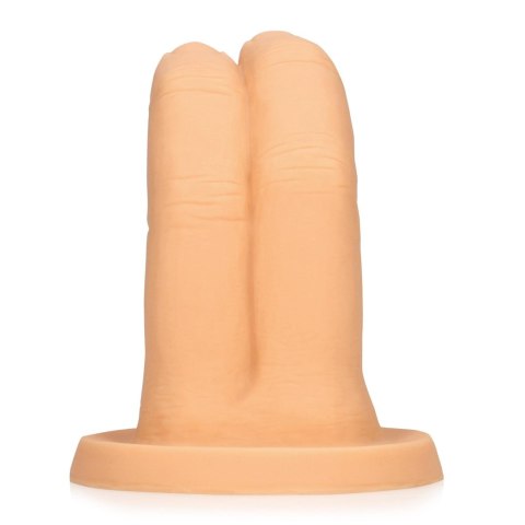 Dildo palce cieliste Cum Over SHOTS