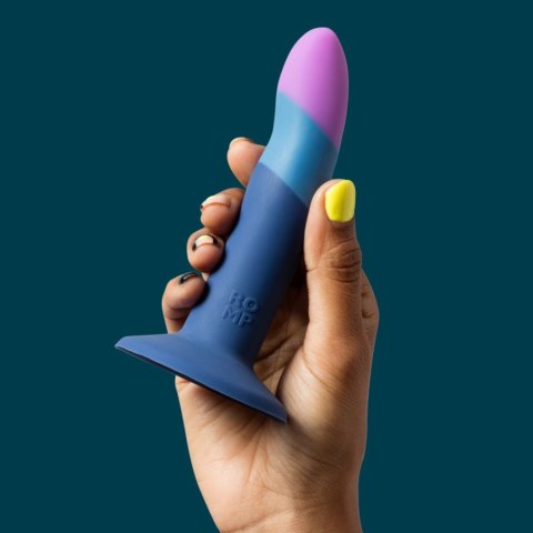 Dildo silikonowe do STRAP-ON 12.7cm ROMP Piccolo-X-BLUE ROMP