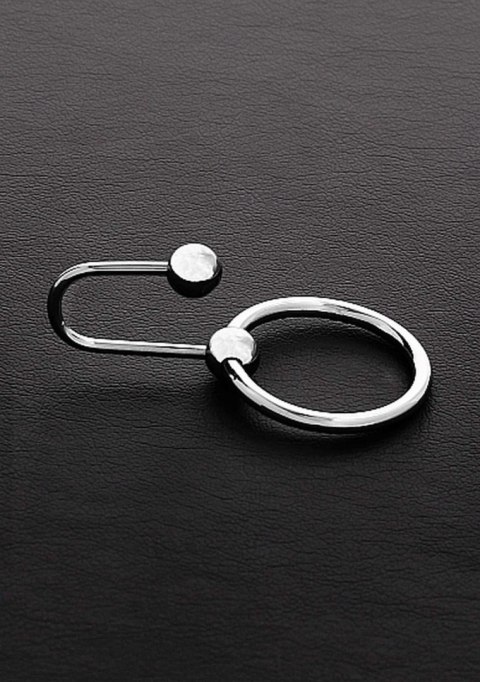 Kulka do cewki moczowej z pierścieniem Full Stop C-Plug with Steel Ring 28mm