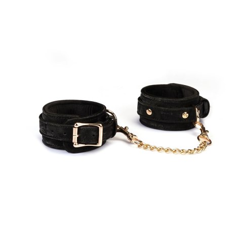 Kajdanki Boudoir Amor Black Wrist Cuffs Liebe Seele Liebe Seele