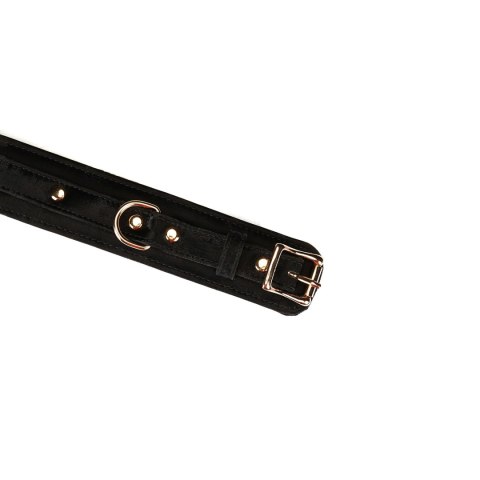 Kajdanki Boudoir Amor Black Wrist Cuffs Liebe Seele Liebe Seele