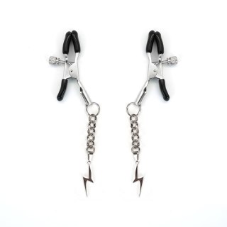 Klamerki Na Sutki Silver Lightning Nipple Clamps Liebe Seele Liebe Seele