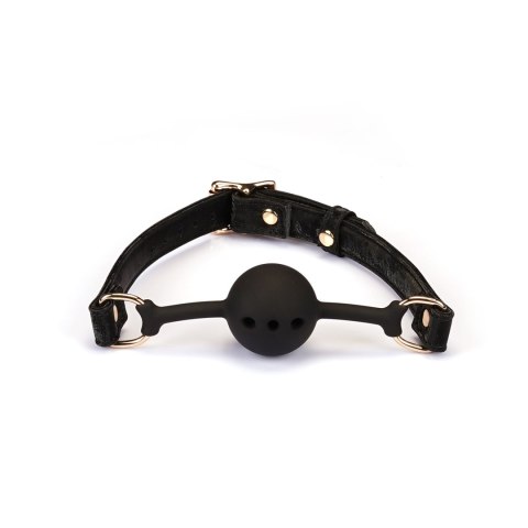 Knebel czarny Boudoir Amor Black Ball Gag Liebe Seele