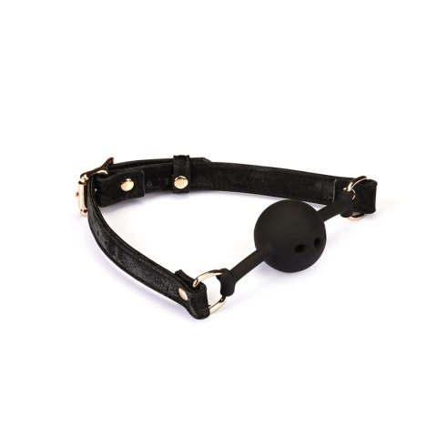 Knebel czarny Boudoir Amor Black Ball Gag Liebe Seele