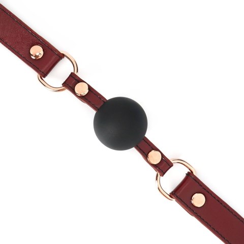 Knebel Wine Red Ball Gag Liebe Seele Liebe Seele