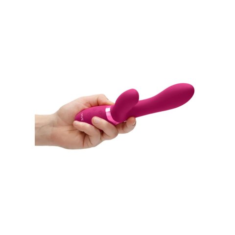 Wibrator Króliczek Z Technologią Pulse-Wave I Przyciskiem Climax Różowy Silikonowy Premium - VIVE