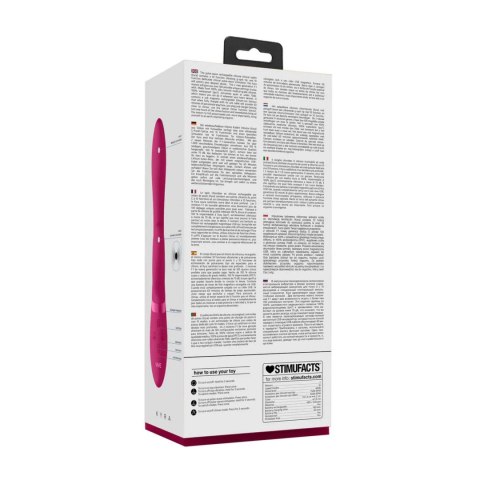 Wibrator Króliczek Z Technologią Pulse-Wave I Przyciskiem Climax Różowy Silikonowy Premium - VIVE