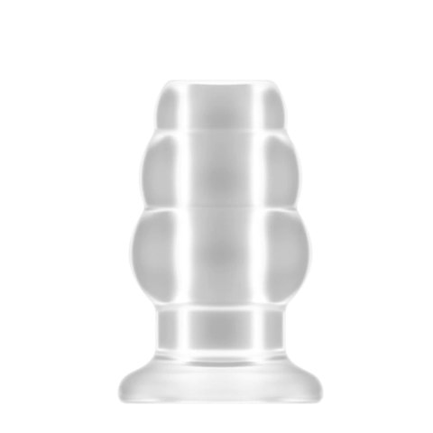 Tunel analny przeźroczysty średni 10.2cm Medium Hollow Tunnel Butt Plug SHOTS