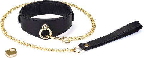 Obróżka Ze Smyczą Dark Secret Curved Collar Liebe Seele Liebe Seele
