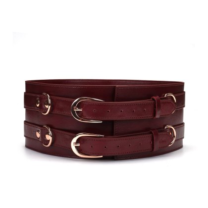 Pas Do Krępowania Wine Red Waist Cuff S Size Liebe Seele Liebe Seele
